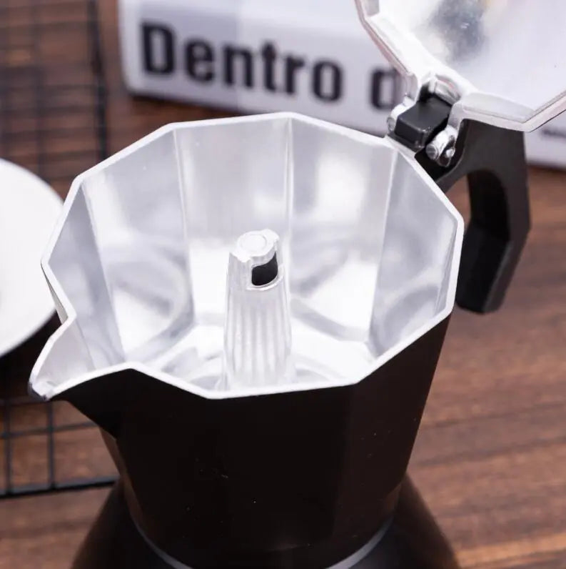 Rainforest Roast Stovetop Moka Pot - real product photo